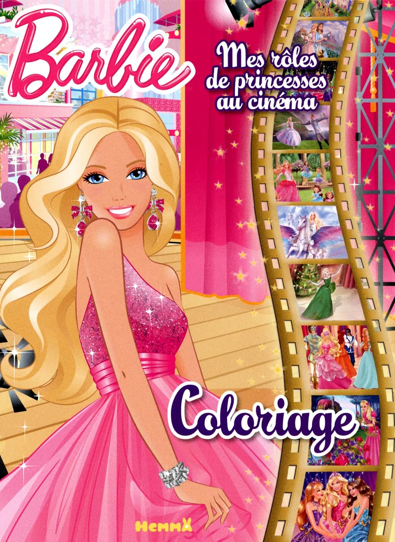 BARBIE ROLES PINCESSES CINEMA 9782508018299