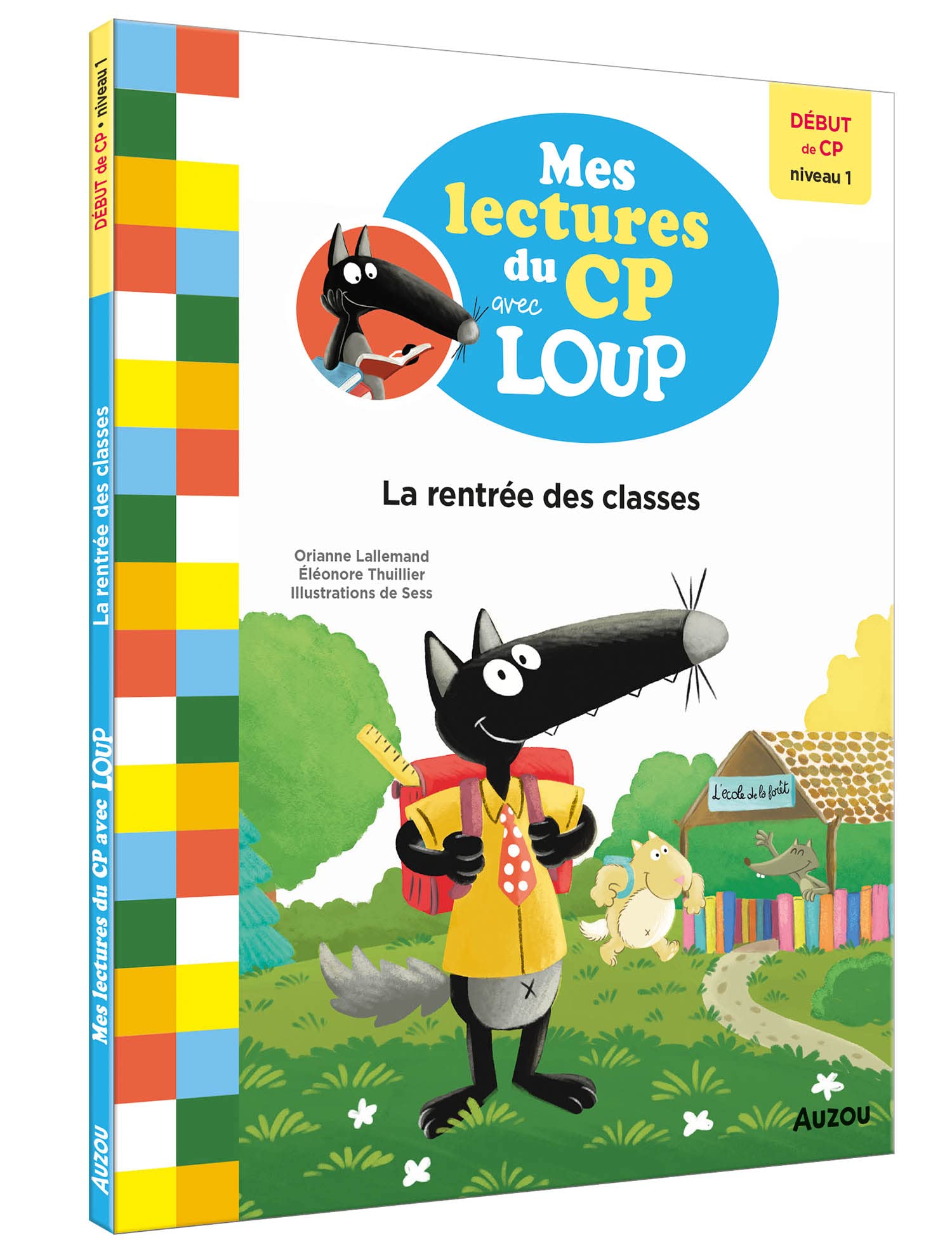 Mes lectures du cp avec loup - la rentrée des classes - début de cp niveau 1 9791039506847