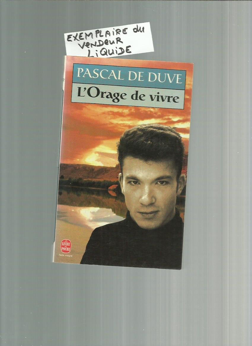 L'orage de vivre 9782253138723