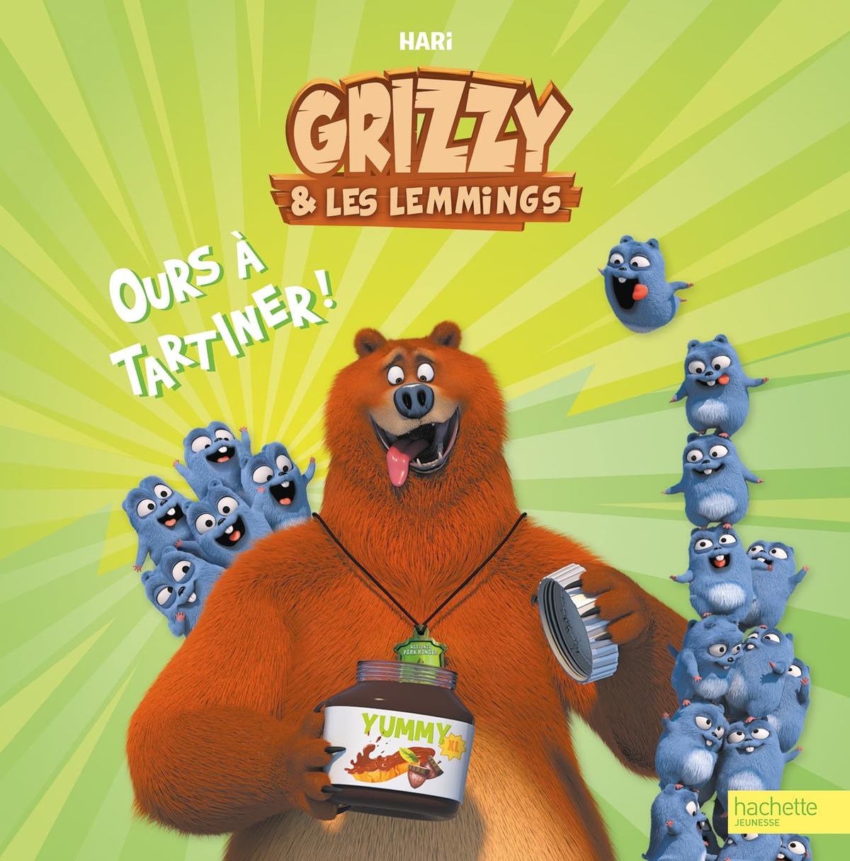 Grizzy et les Lemmings - Ours à tartiner: Album broché 9782017301448
