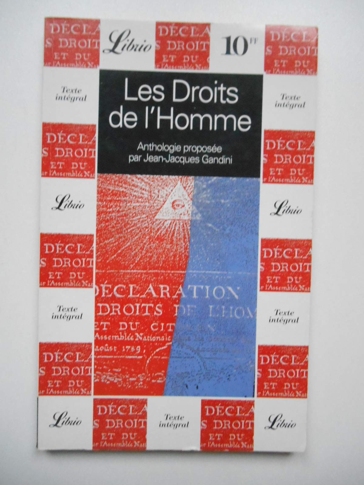 Droits de l'homme (Les): - ANTHOLOHIE 9782277302506
