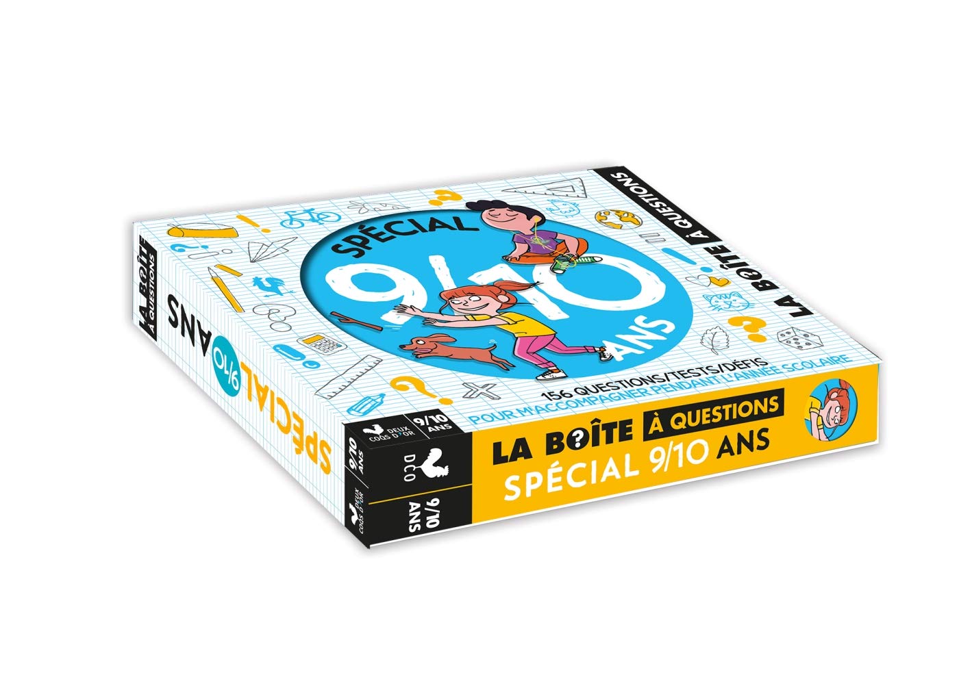 Spécial 9/10 ans - boîte avec cartes et livre 9782016254103