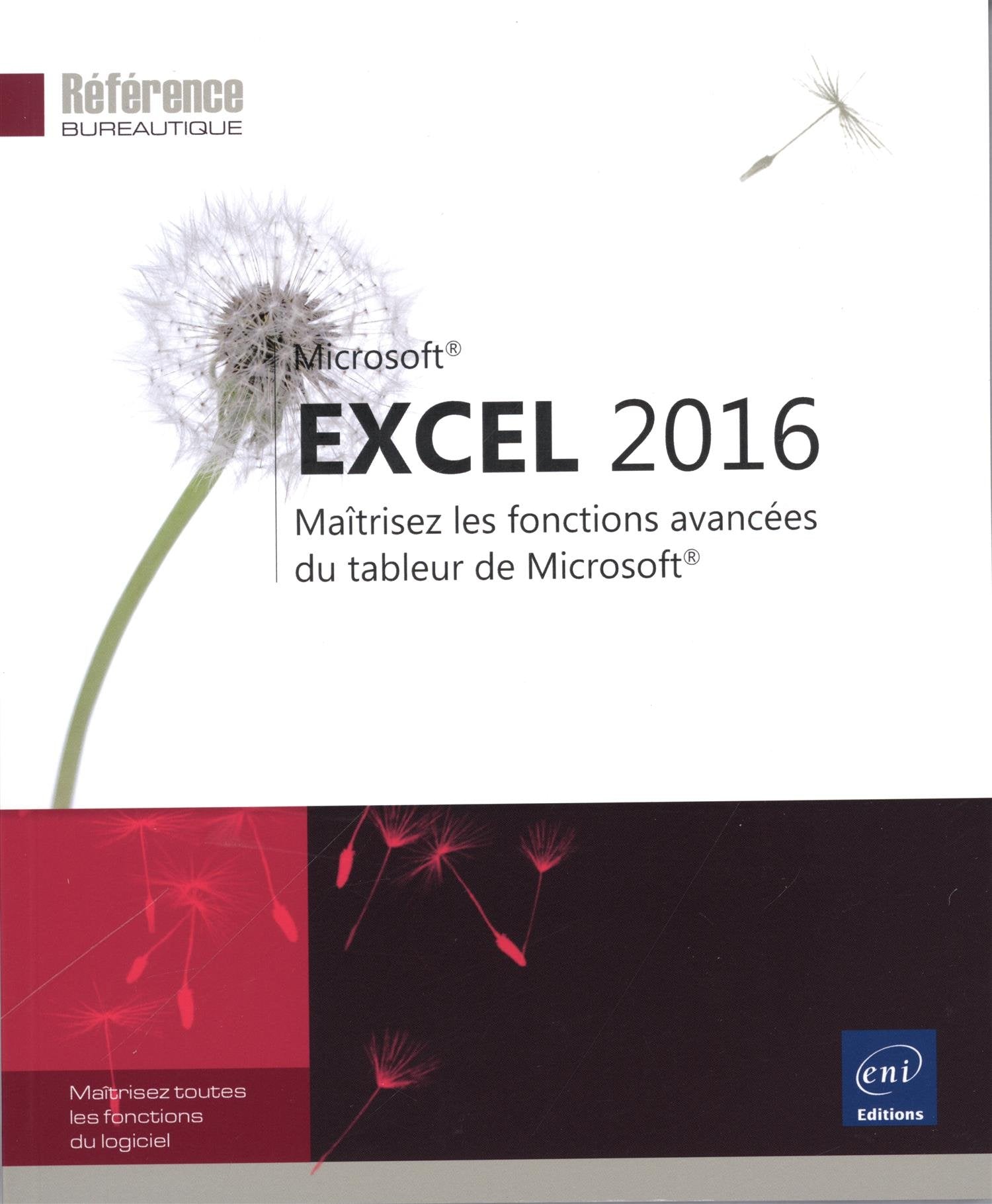 Excel 2016 - Maîtrisez les fonctions avancées du tableur de Microsoft® 9782746098220