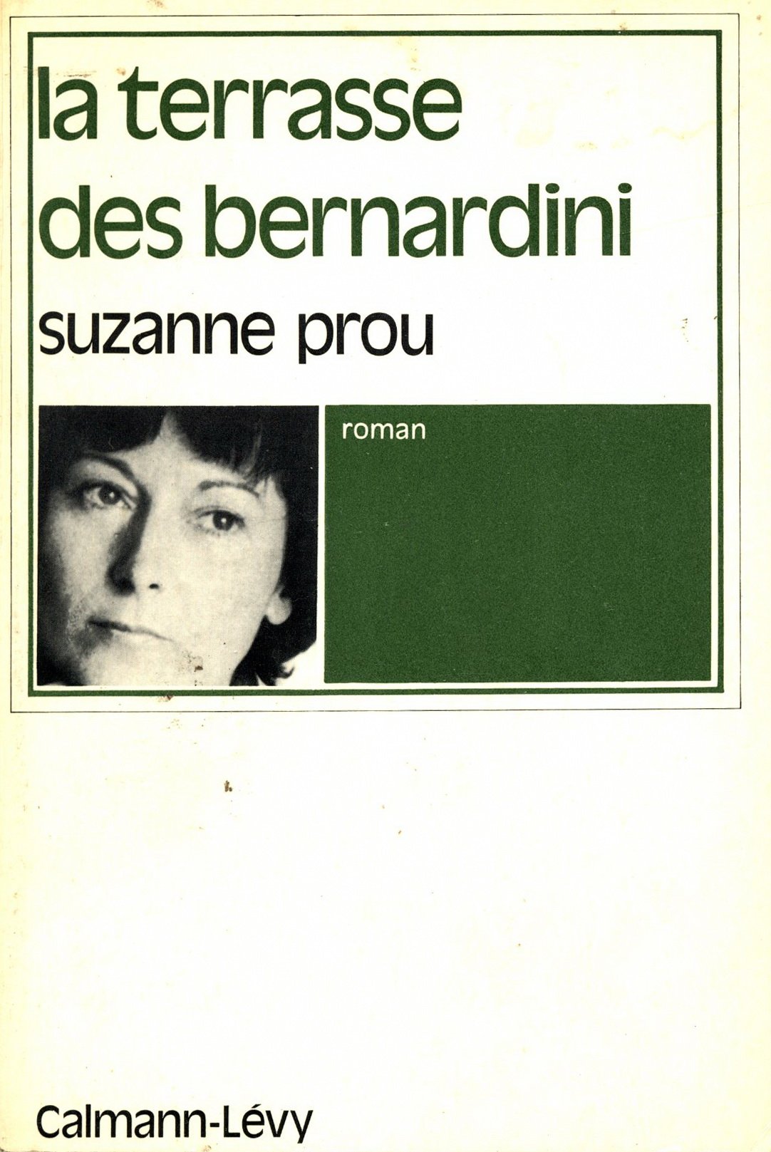 La terrasse des bernardini / Prou, Suzanne / Réf1916 