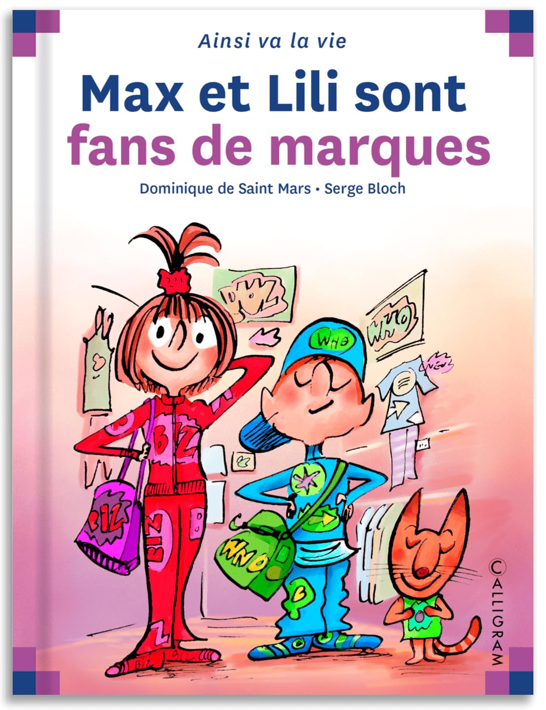 Max et Lili sont fans de marques 9782884804370