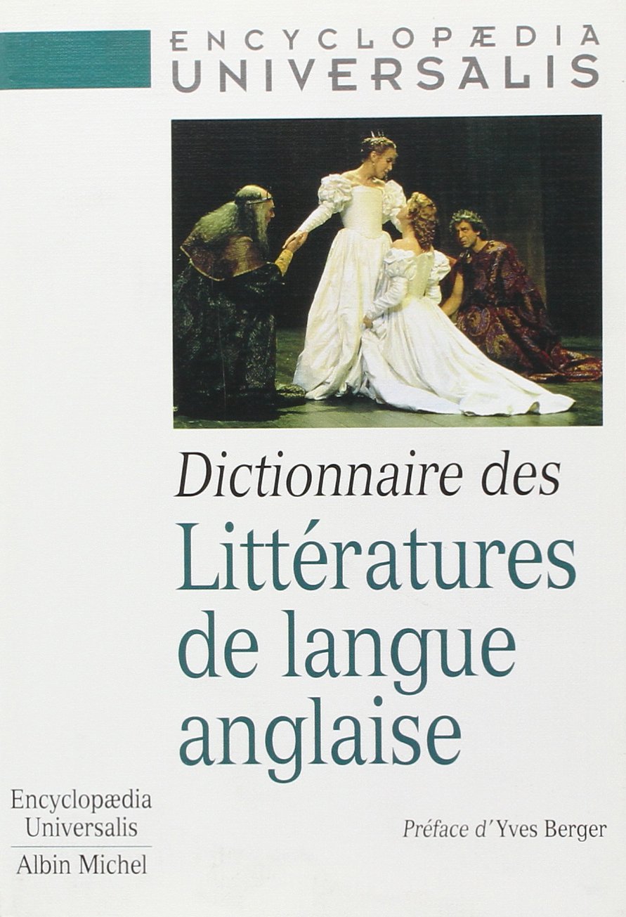 Dictionnaire des littératures de langue anglaise 9782226094223