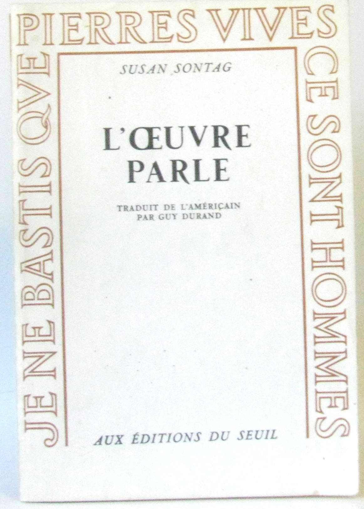 L'Oeuvre parle 9782020026130