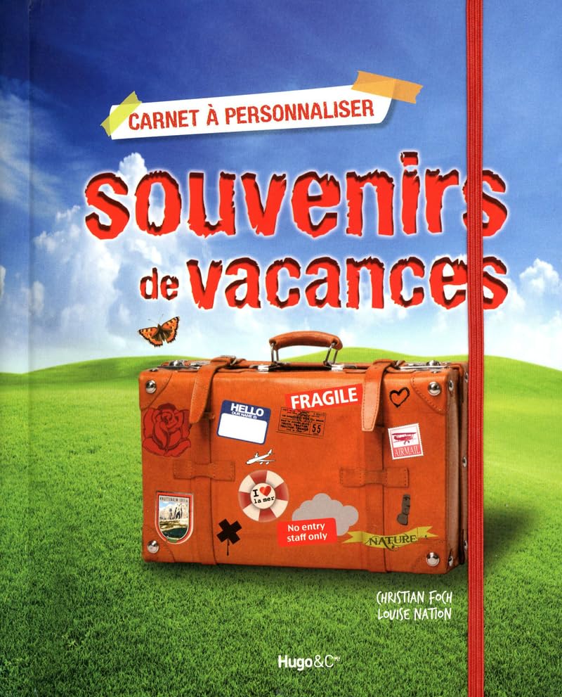 SOUVENIRS DE VACANCES CARNET A PERSONNALISER 9782755607765