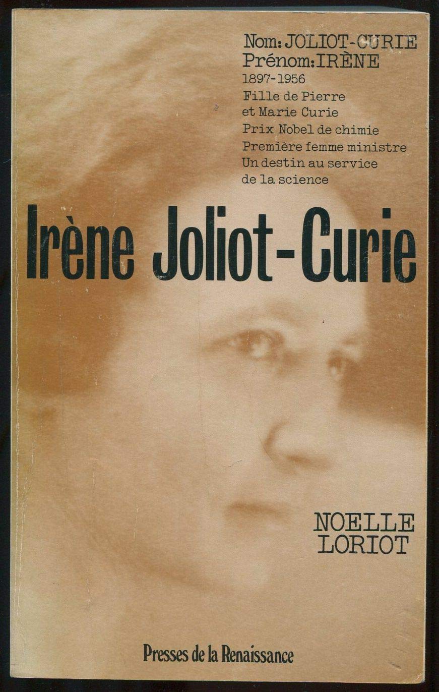 Irene joliot curie 9782856165874