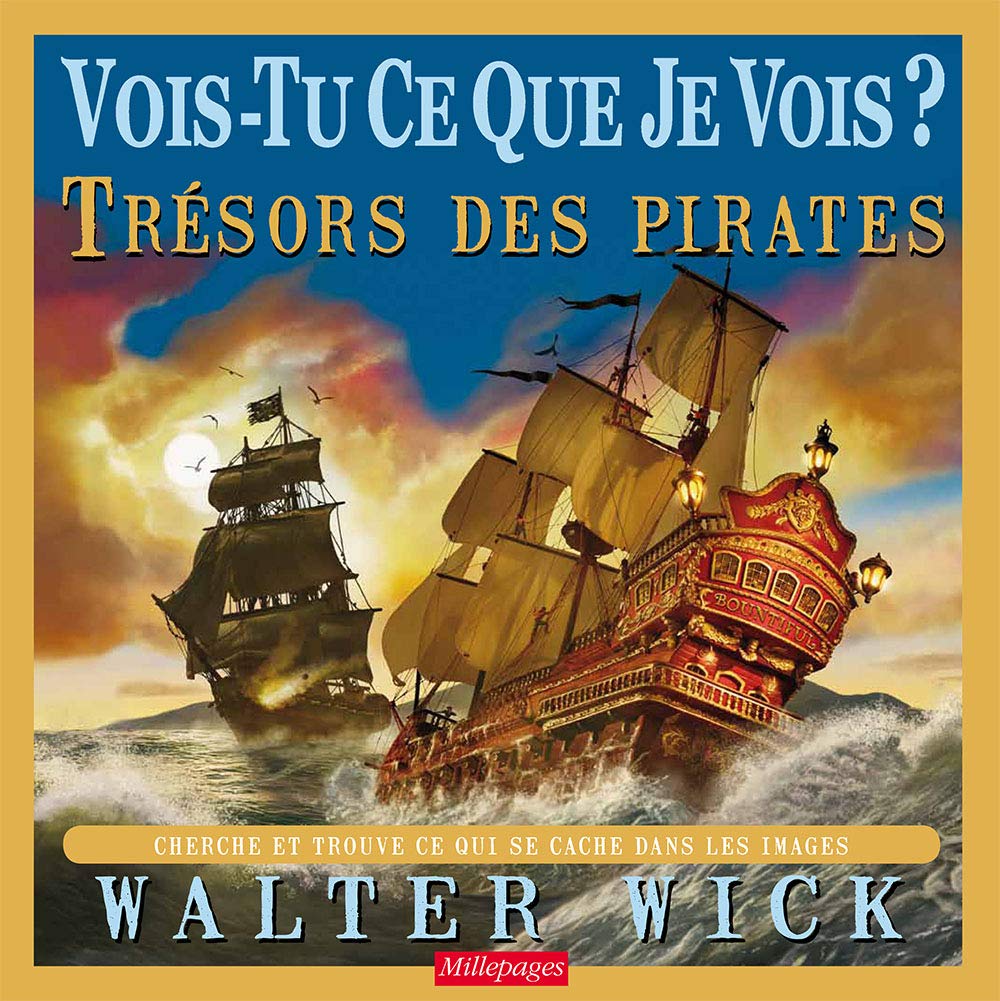 Vois-tu ce que je vois ? Trésor des pirates: Cherche et trouve ce qui se cache dans les images 9782842182854