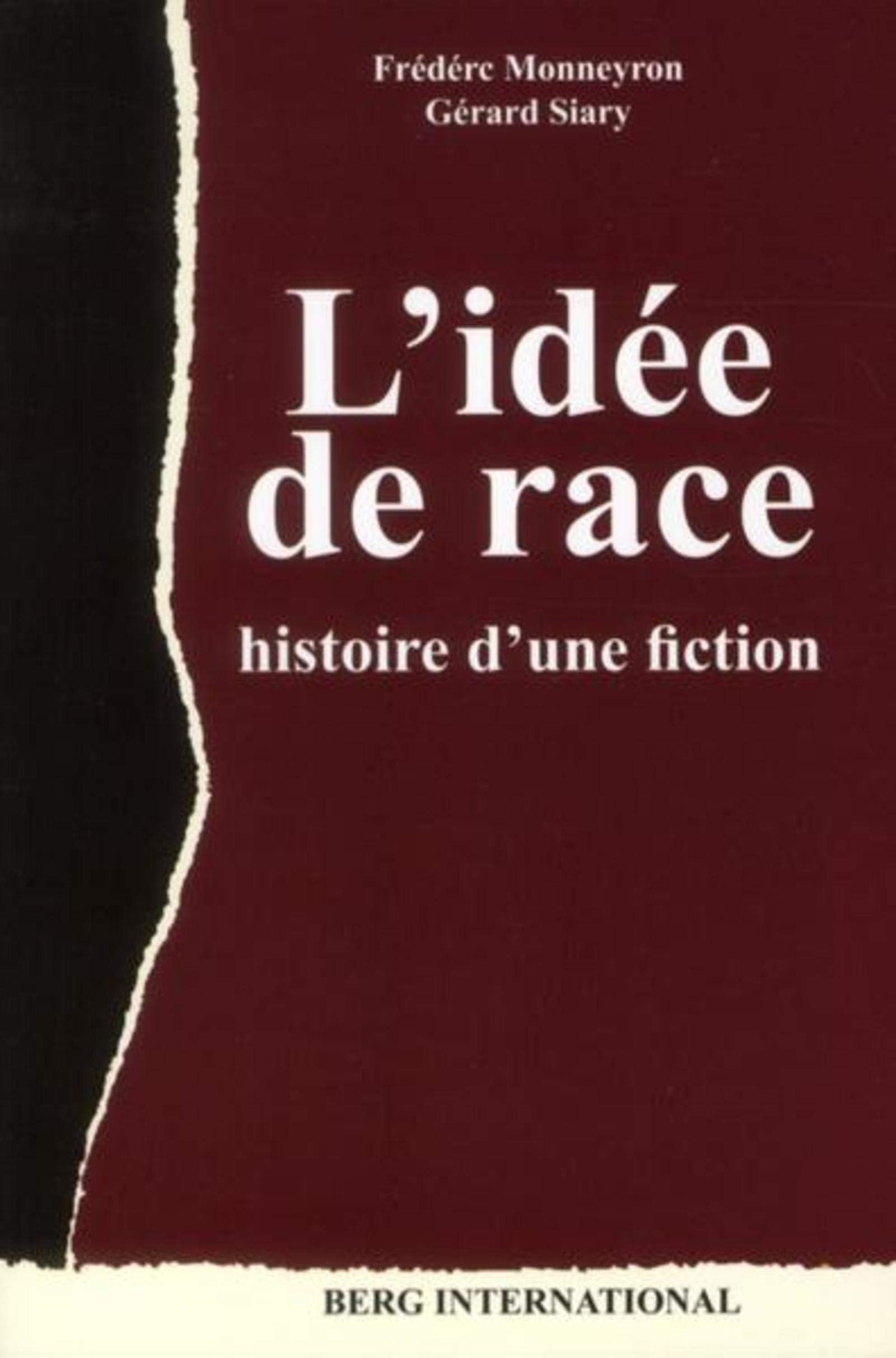 idée de race 9782917191484