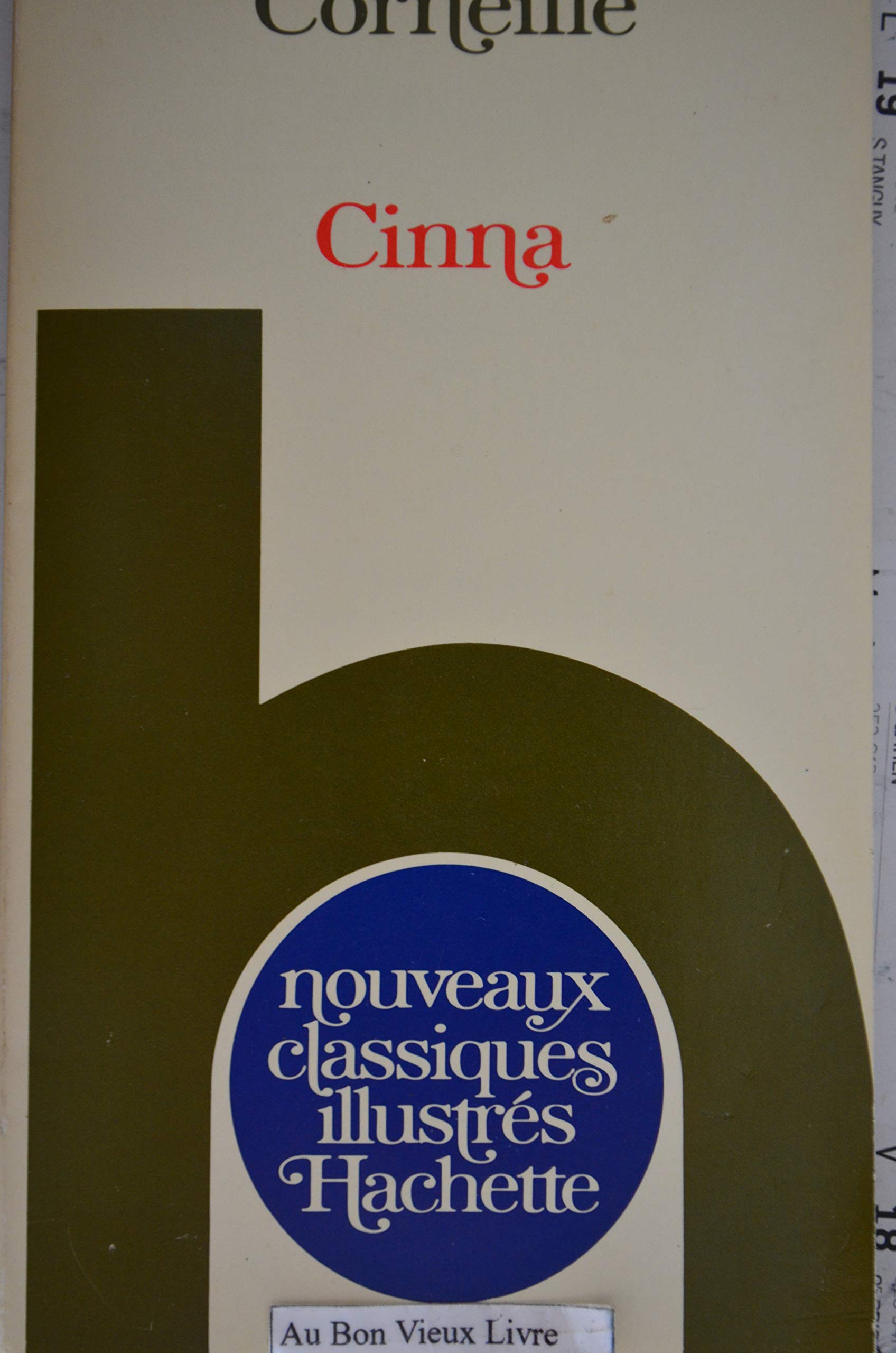 Cinna de Corneille - Occasion très bon 9782010029271