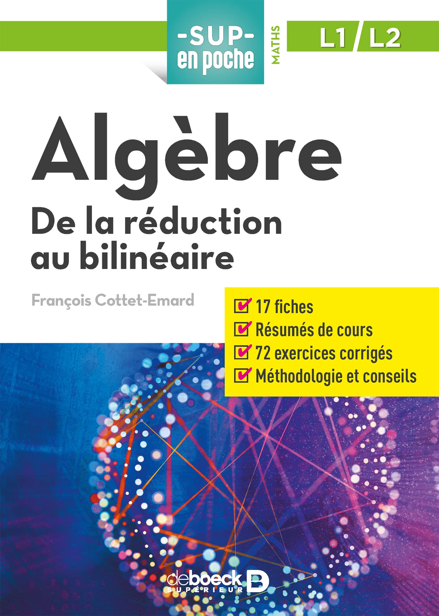 Algèbre: De la réduction au bilinéaire 9782807321298