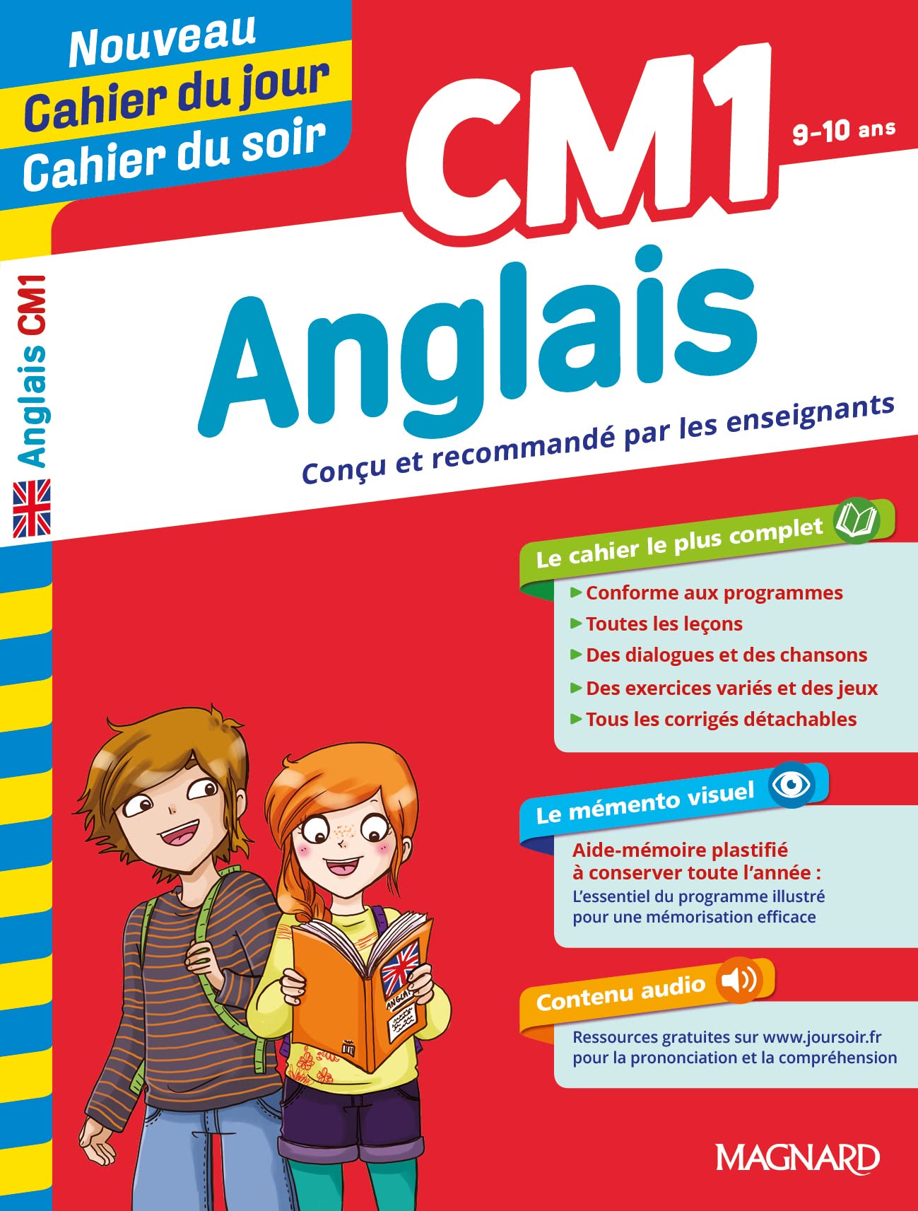 Anglais CM1 - Nouveau Cahier du jour Cahier du soir 9782210762534