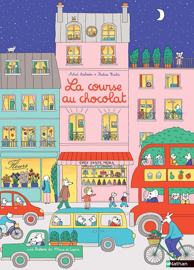 La course au chocolat - Max et lapin - Grand album dès 2 ans 9782092593806