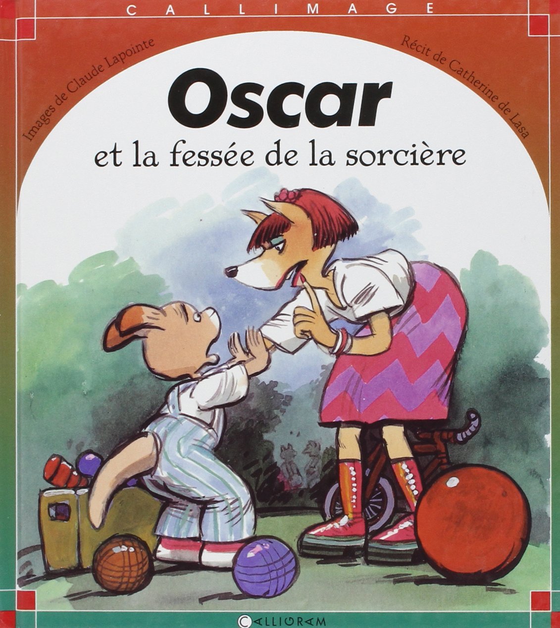 Oscar et la fessée de la sorcière 9782884454452