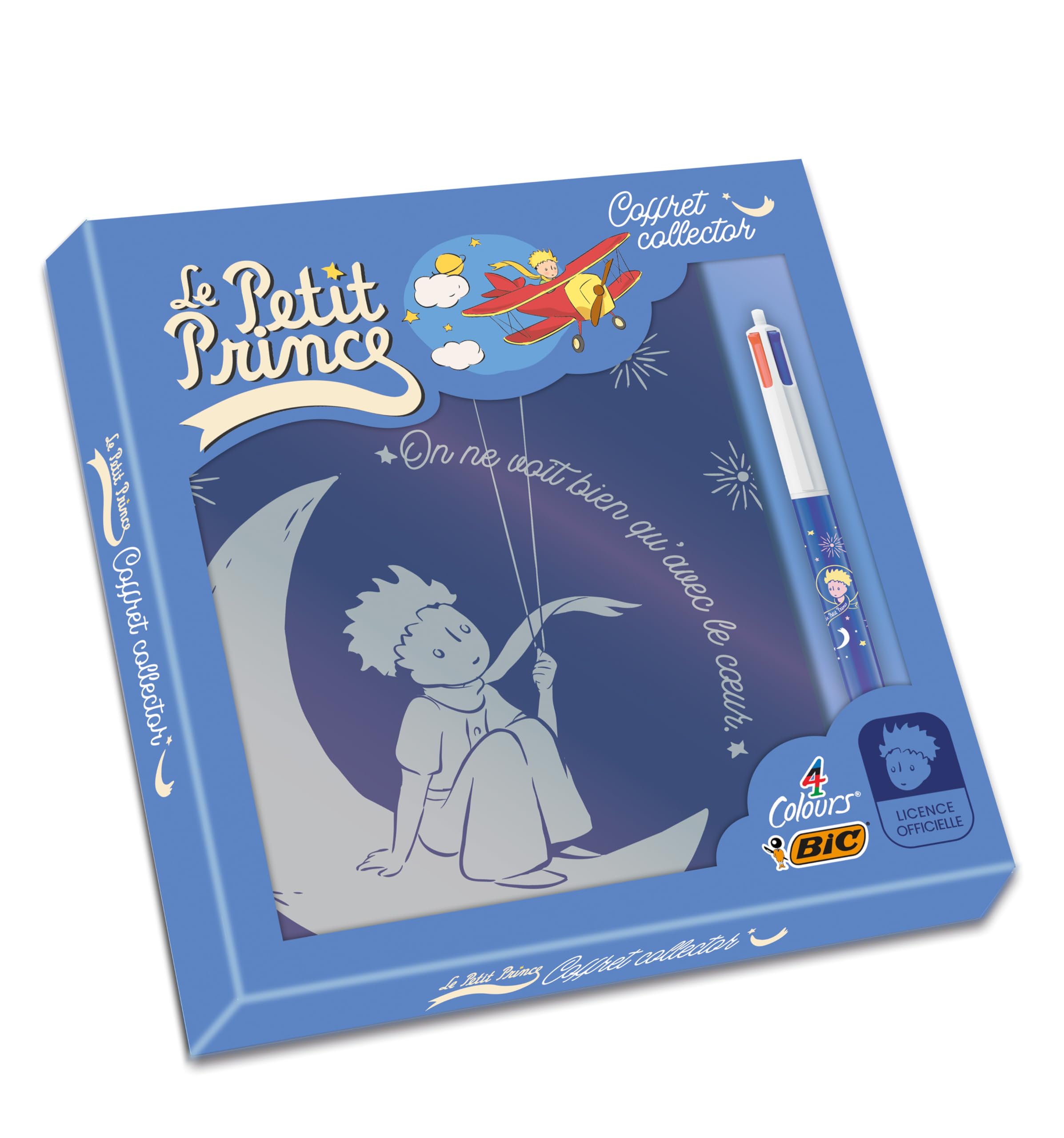 Coffret carnet collector (avec Bic) - Le Petit Prince 9782215198369