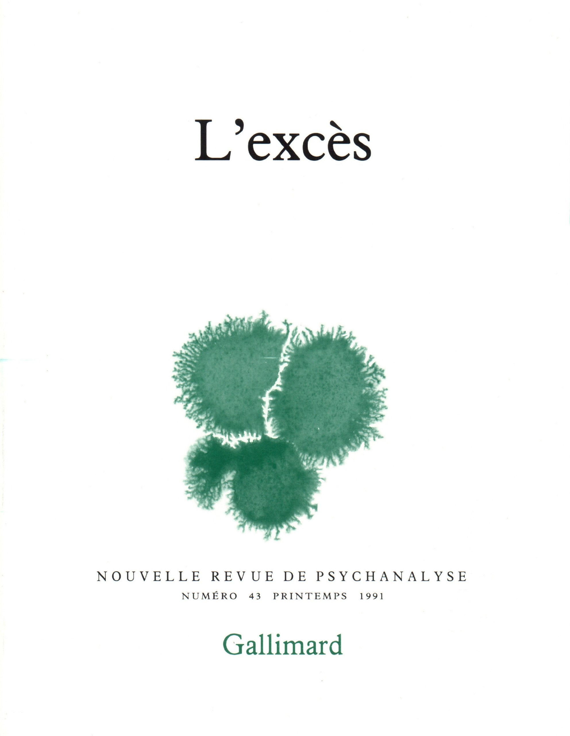 L'Excès 9782070723454