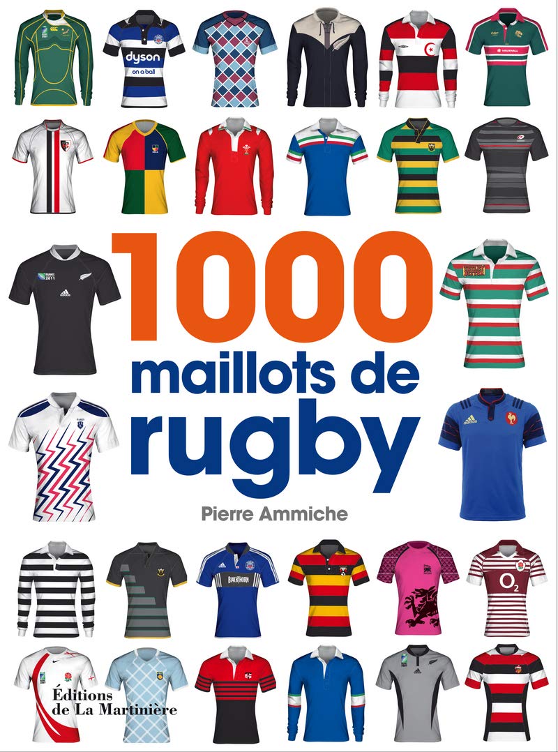 1000 maillots de rugby 9782732471518
