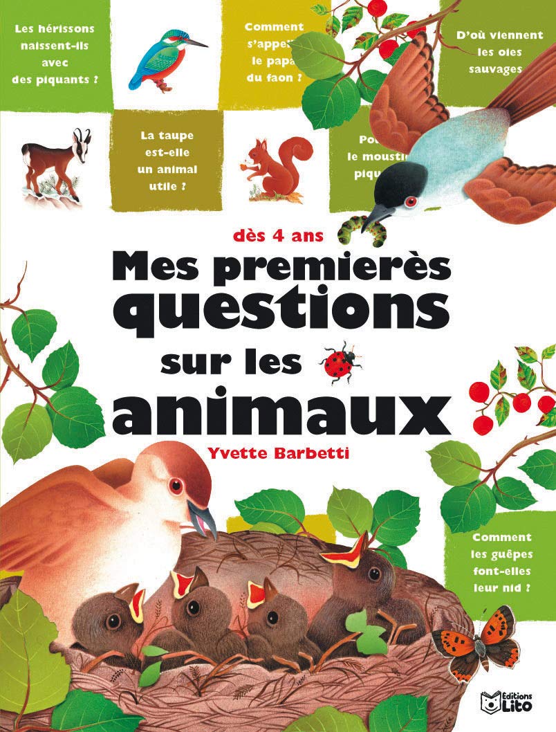 Mes premières questions sur les animaux : Documentaire - Dès 4 ans ( périmé ) 9782244474052