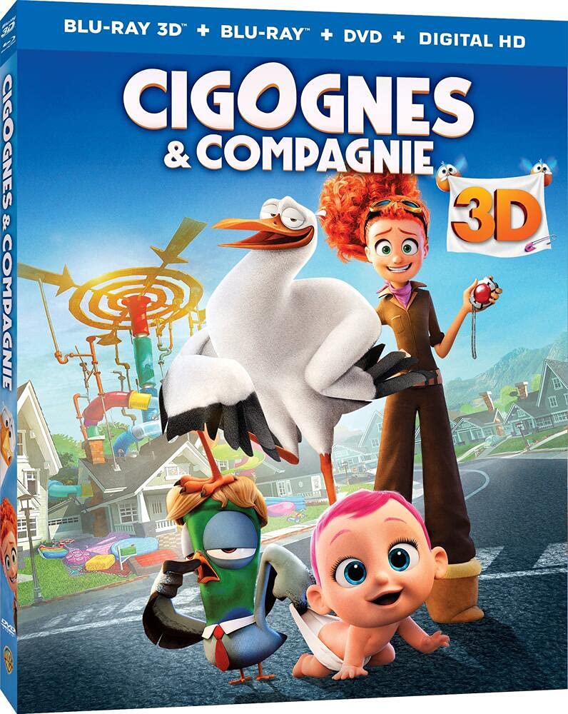 Cigognes & Compagnie [Blu-ray 3D] [Combo Blu-ray 3D + Blu-ray + DVD + Copie digitale] 5051889597599