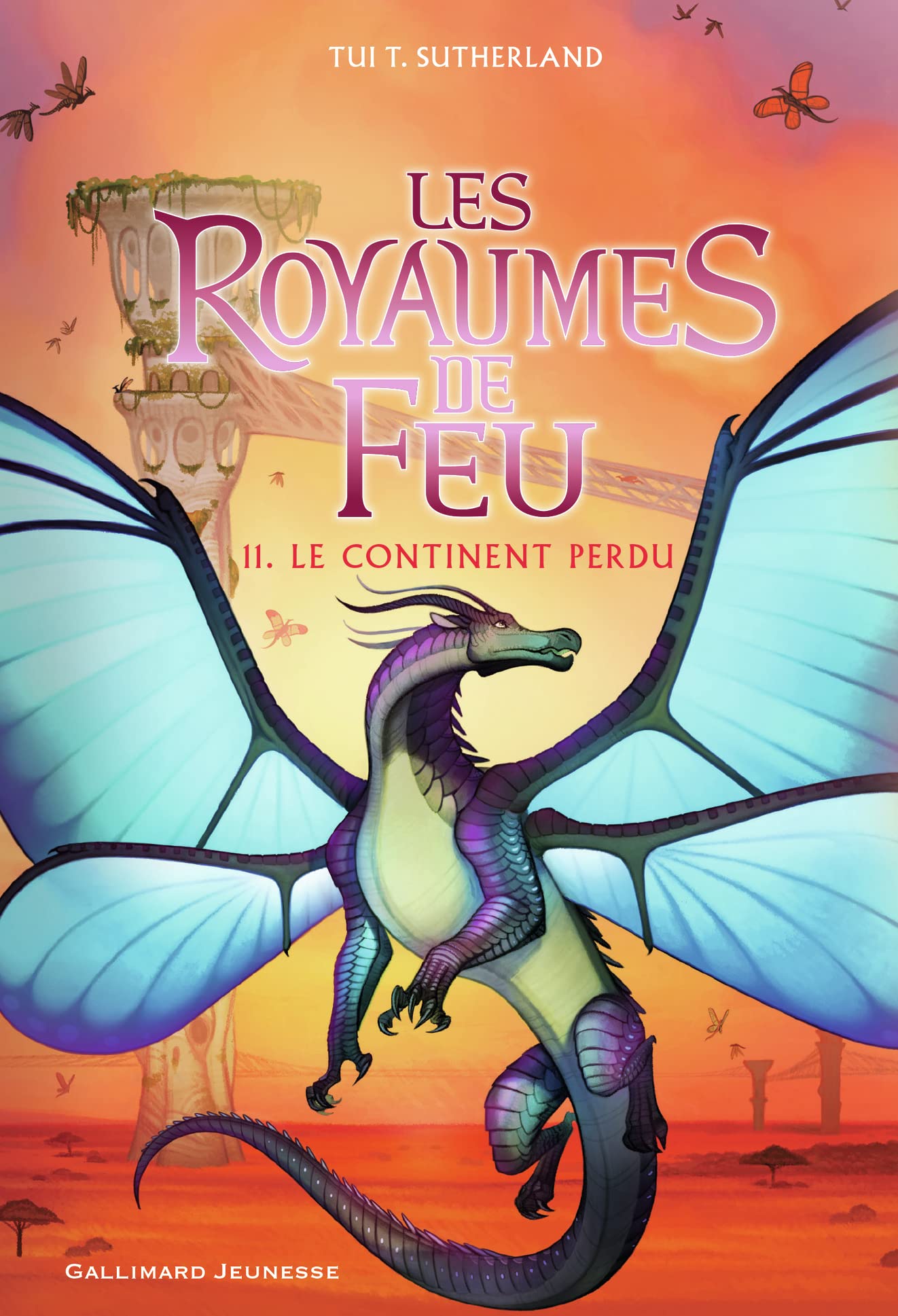 LES ROYAUMES DE FEU 11. LE CONTINENT PERDU 9782075130349