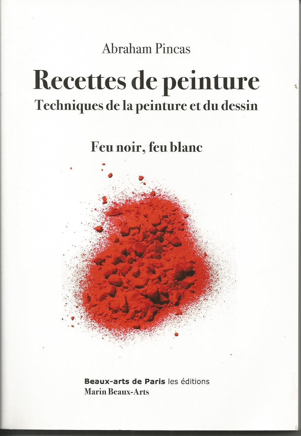 RECETTES DE PEINTURE - TECHNIQUES DE LA PEINTURE ET DU DESSIN + DVD: FEUR NOIR, FEU BLANC 9782840562887