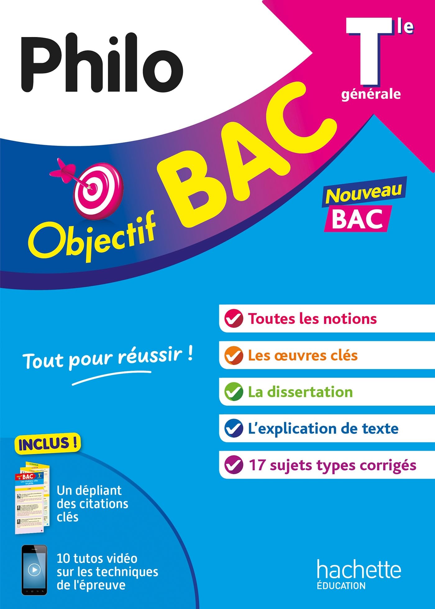 Objectif BAC Tle Philosophie BAC 2026 9782017269151