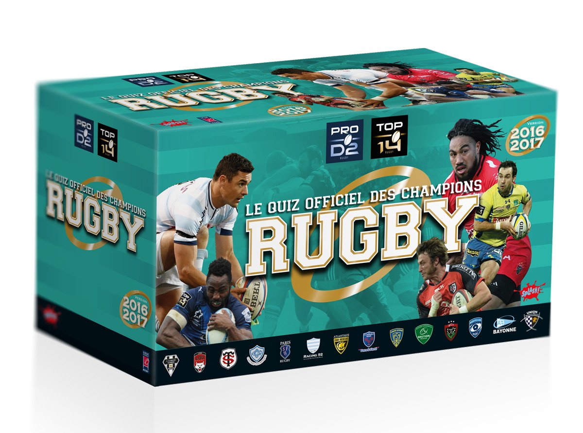 Le quiz officiel des champions de Rugby 9782368291559