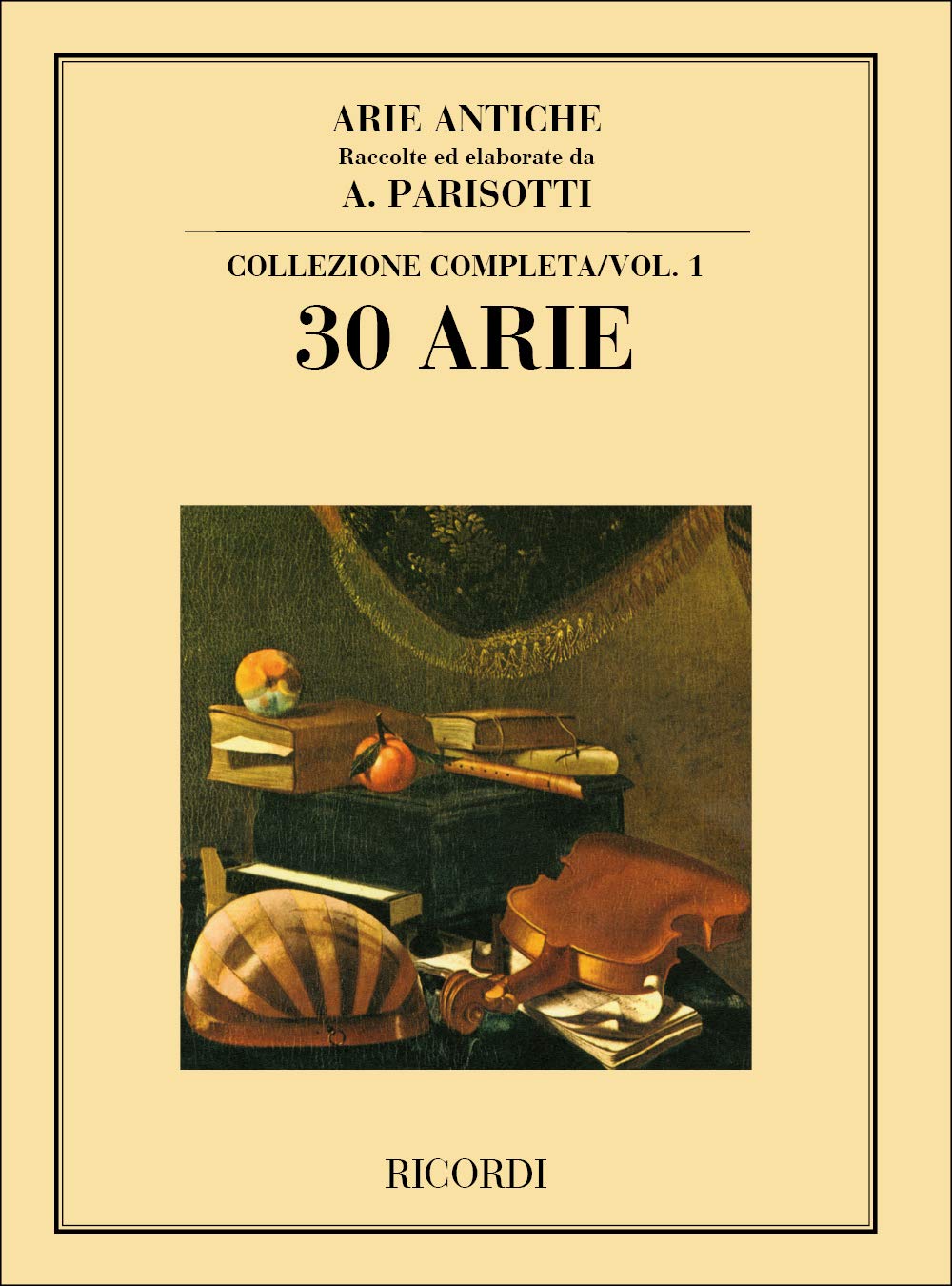 Arie antiche Volume 1 (30 airs) - Cht/Po 9990050036634