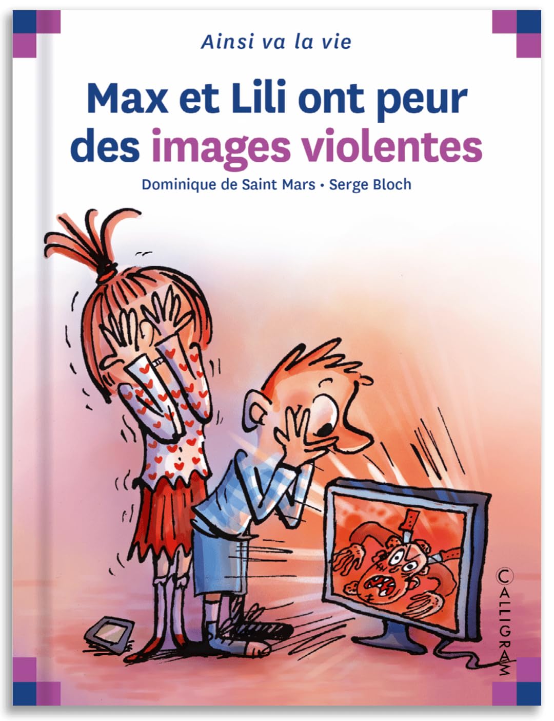 Max et Lili ont peur des images violentes 9782884807074