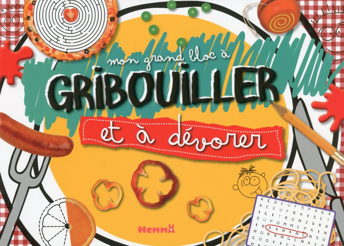 MON GRAND BLOC A GRIBOUILLER 9782508022074