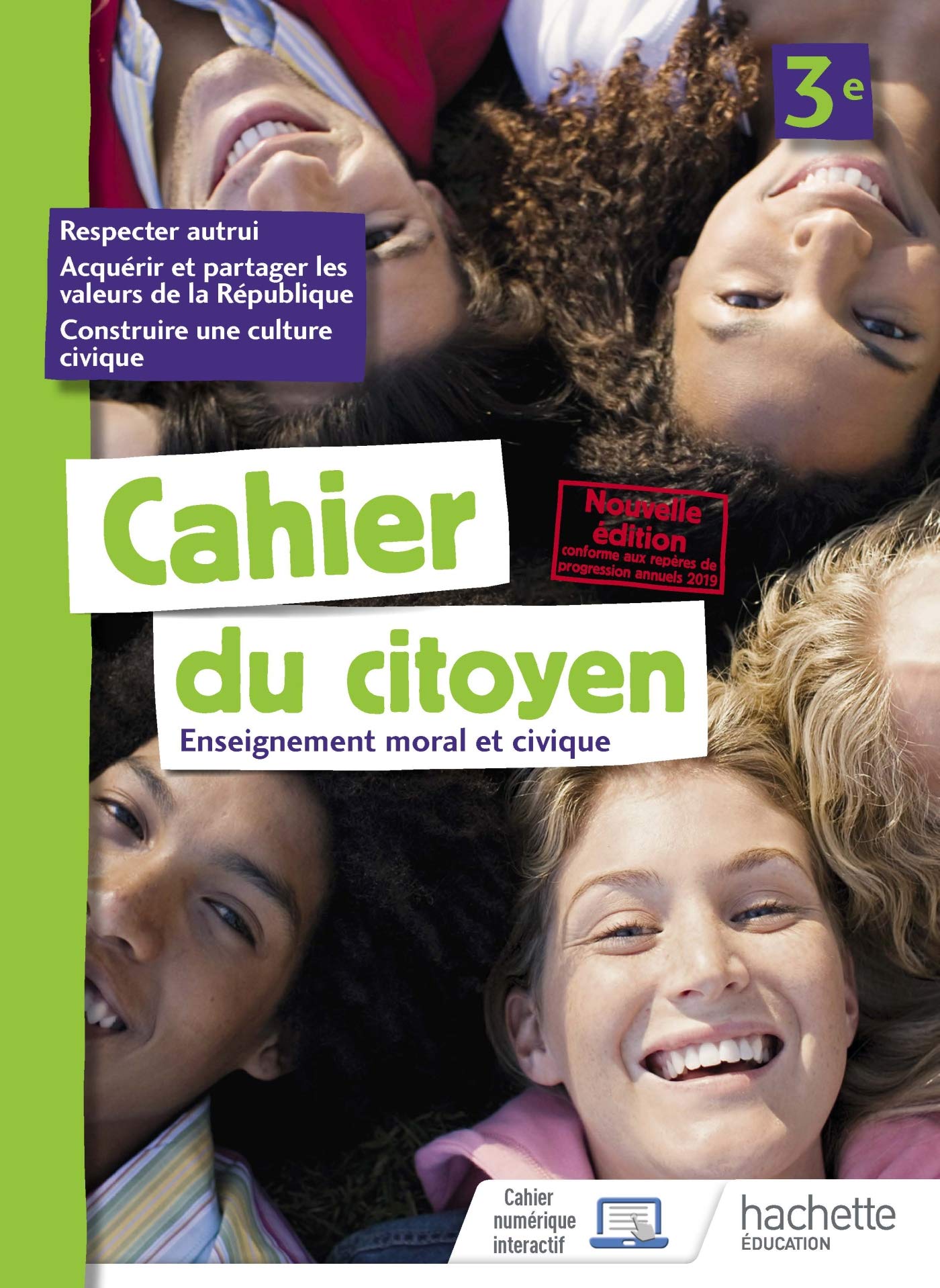 Cahier du citoyen 3e - éd. 2019 9782017066637