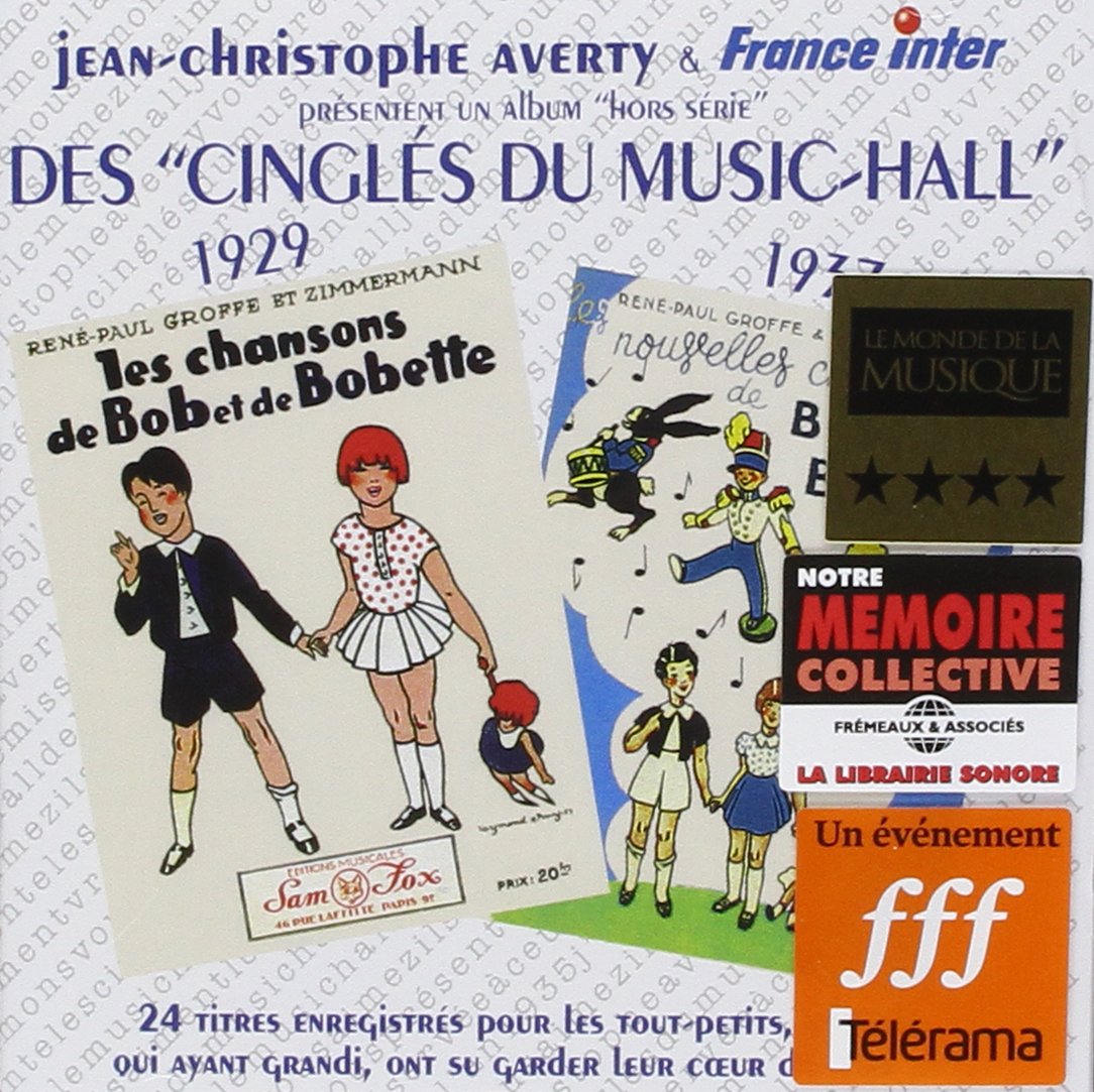 Les Cingles du Music Hall Chansons de Bob et Bobet 3448960210126