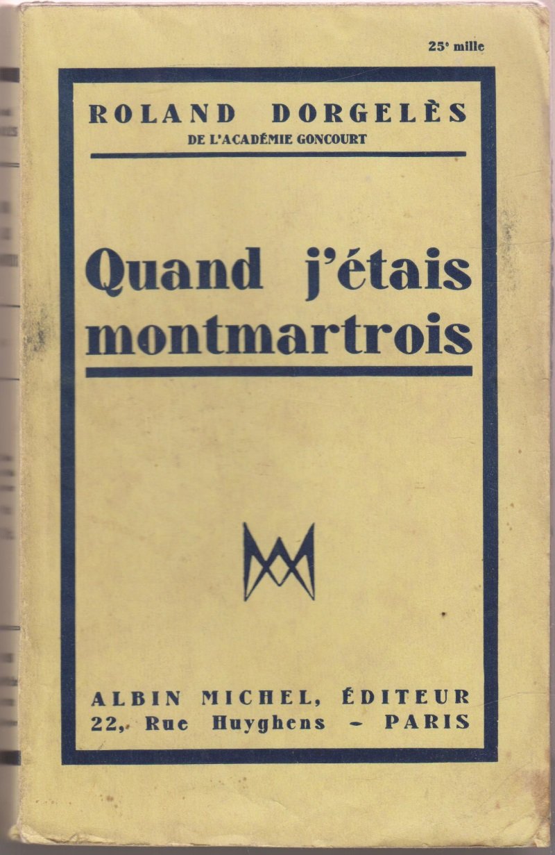 Quand j'étais montmartrois 