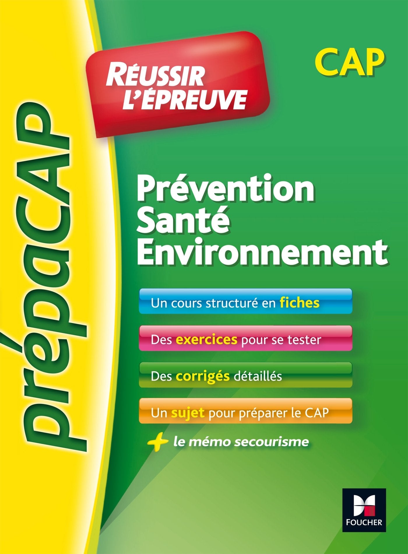 PREPACAP - Prévention Santé Environnement - CAP - N°1 9782216146208