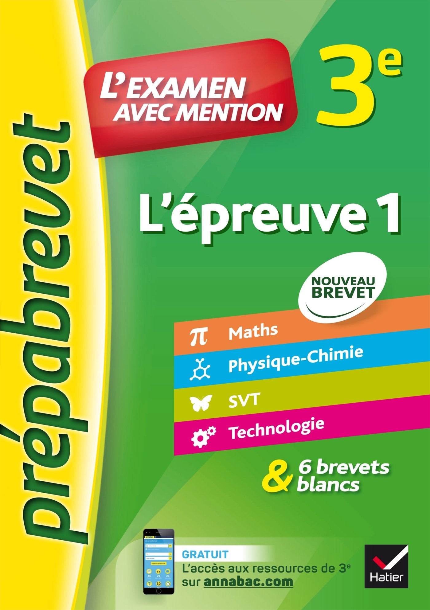 L'épreuve 1: Nouveau brevet 9782401029118