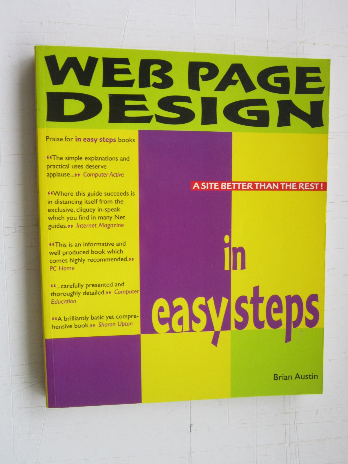 Web Page Design in Easy Steps 9781840780390