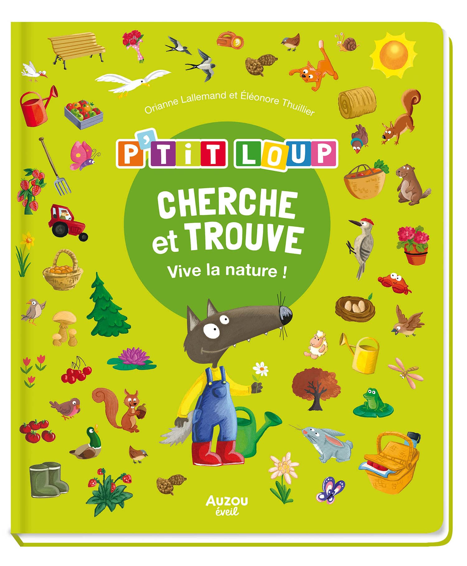 CHERCHE ET TROUVE DES TOUT-PETITS - P'TIT LOUP - VIVE LA NATURE ! 9791039513111