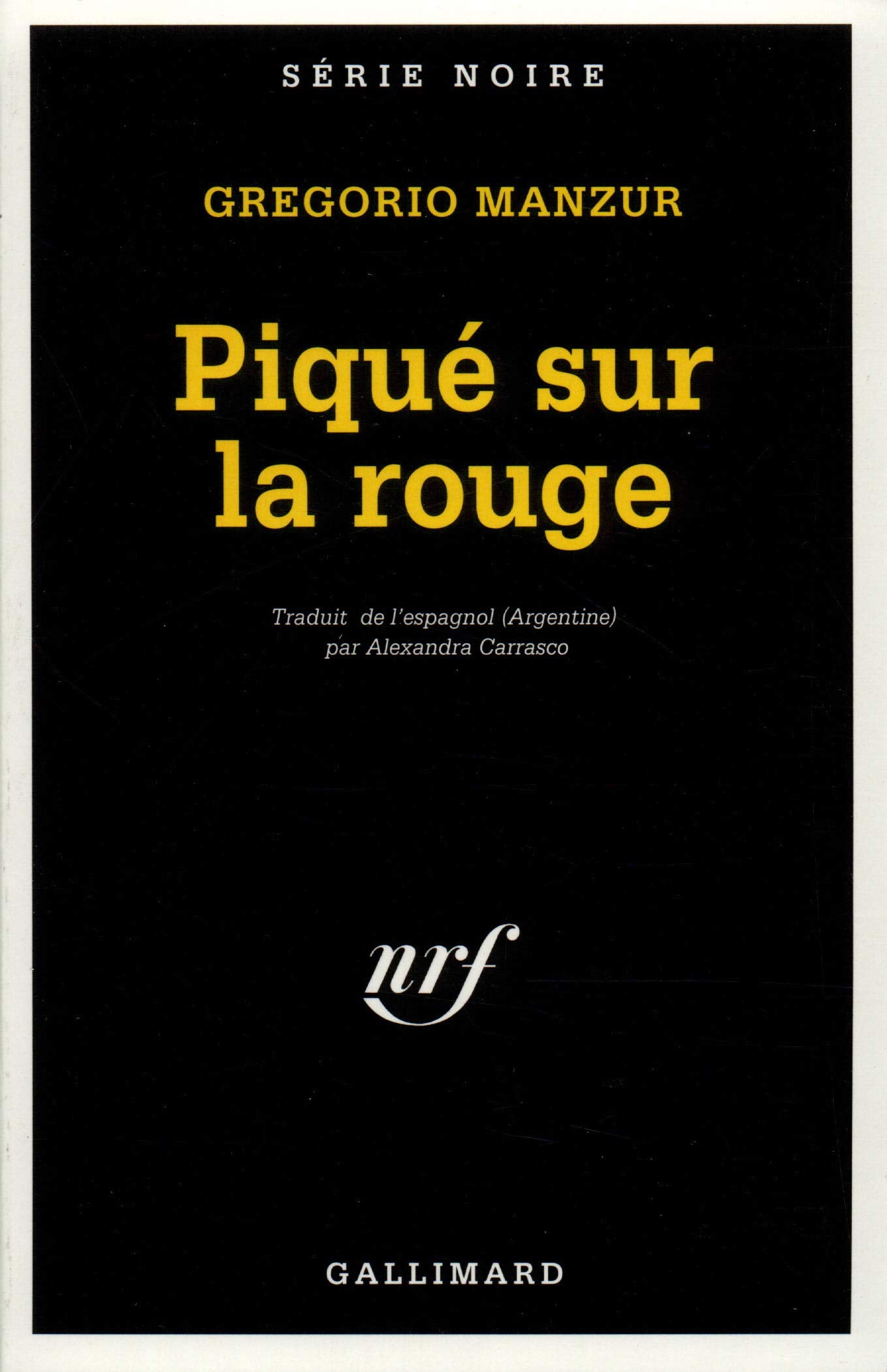 Piqué sur la rouge 9782070494071