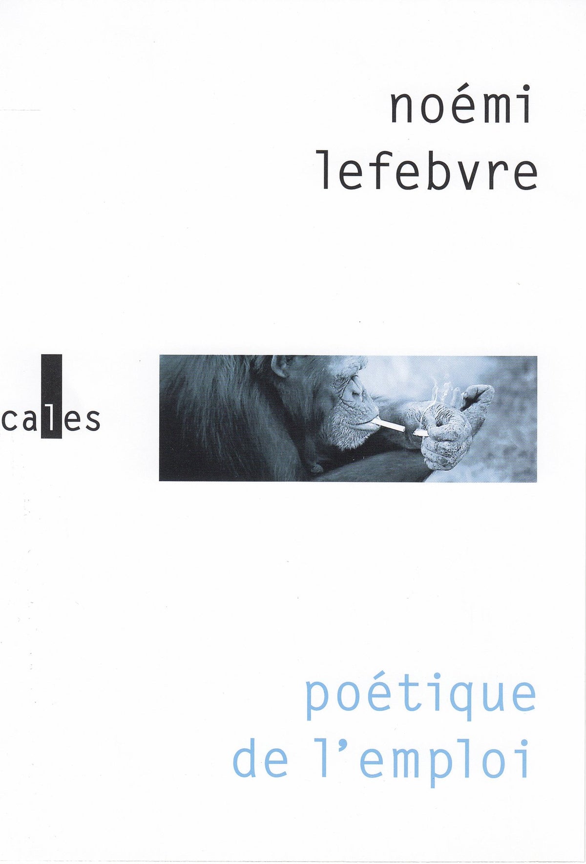 Poétique de l'emploi 9782072766435