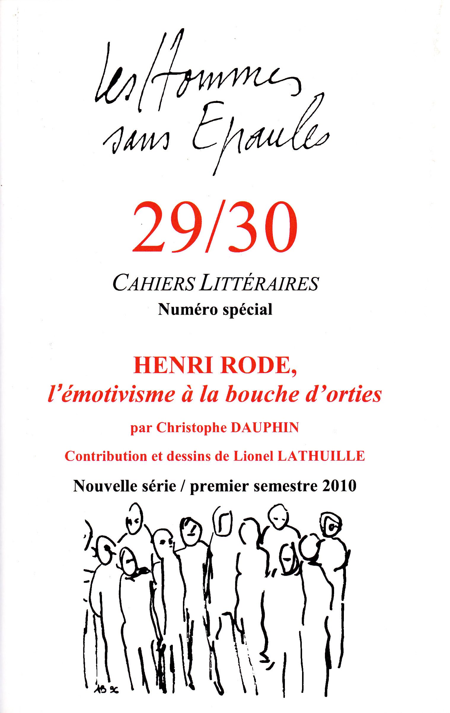 HENRI RODE ou l'émotivisme à la bouche d'orties 9782243044782