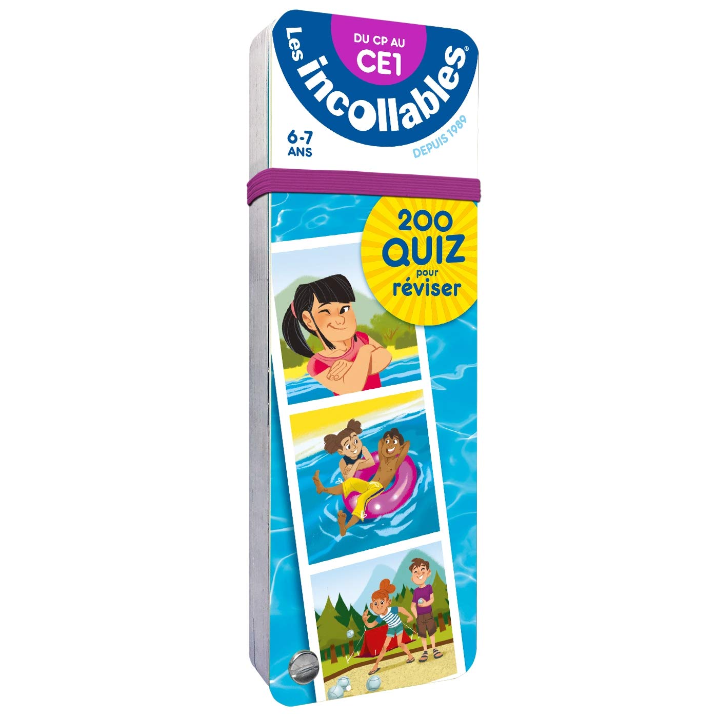 Les incollables - 200 quiz pour réviser - Du CP au CE1 6/7 ans 9782809683042