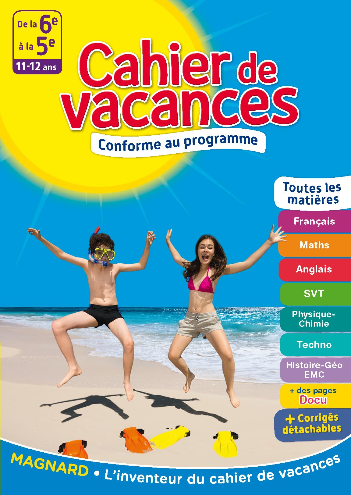 Cahier de vacances - De la 6e à la 5e - 11-12 ans 9782210756908