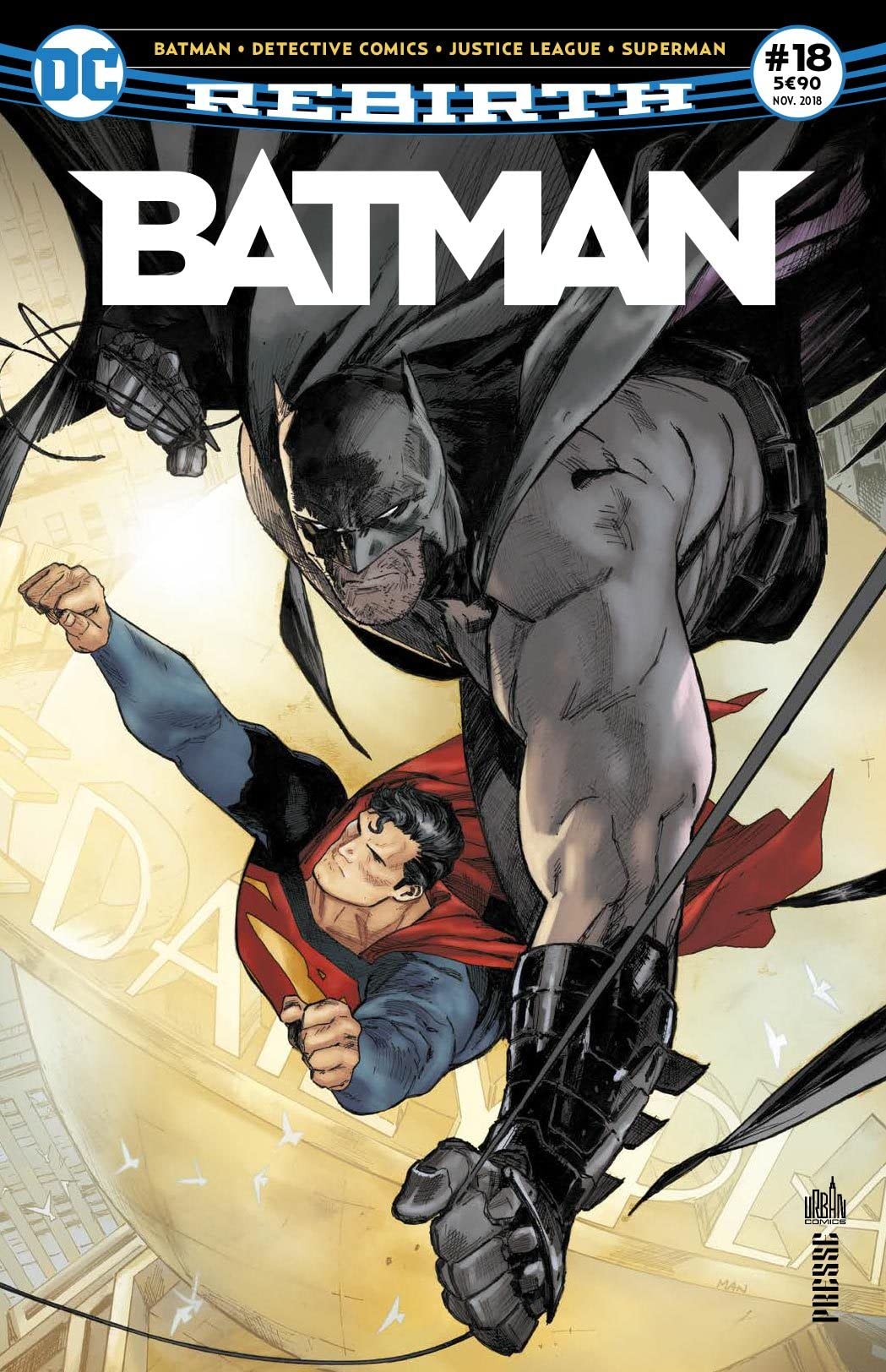 Batman Rebirth 18 Fiançailles problématiques ! 9791026815051