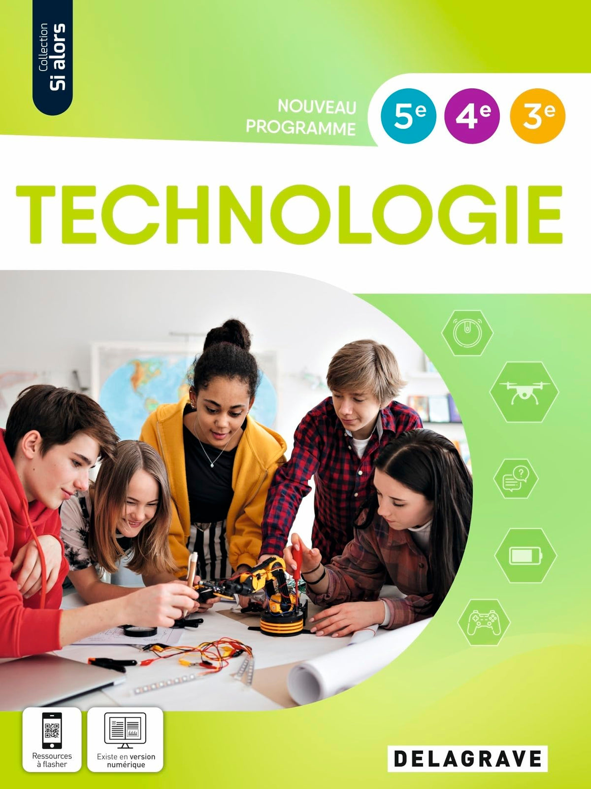 Si alors Technologie cycle 4 (2024) - Manuel élève 9782206112626