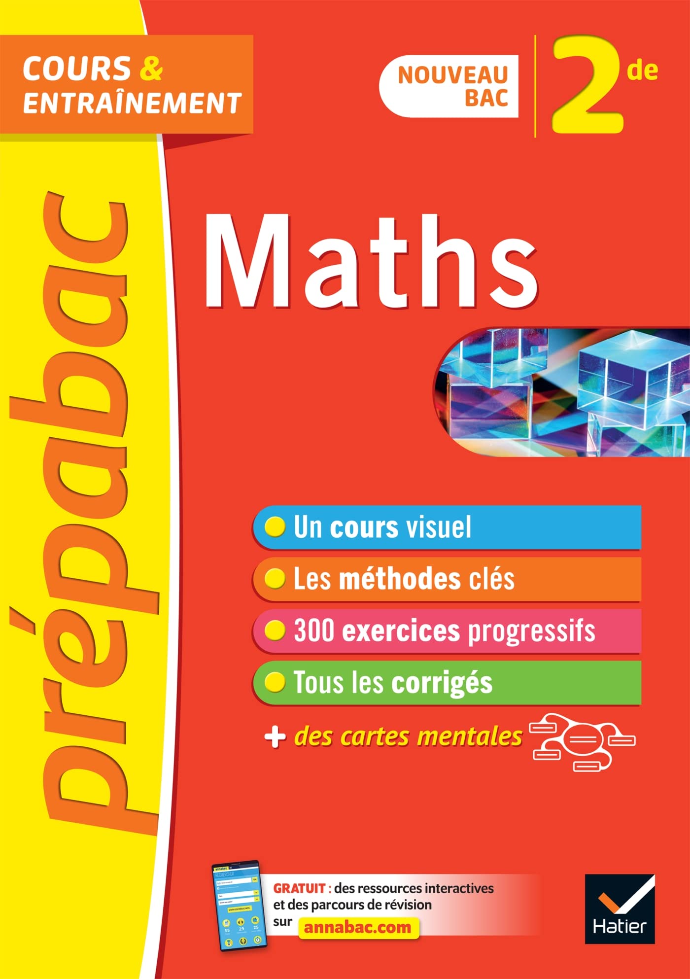 Prépabac Maths 2de: nouveau programme de Seconde 9782401052949