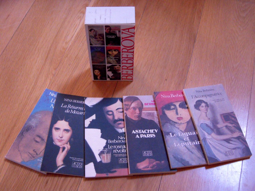 Coffret berberova 9782868694638