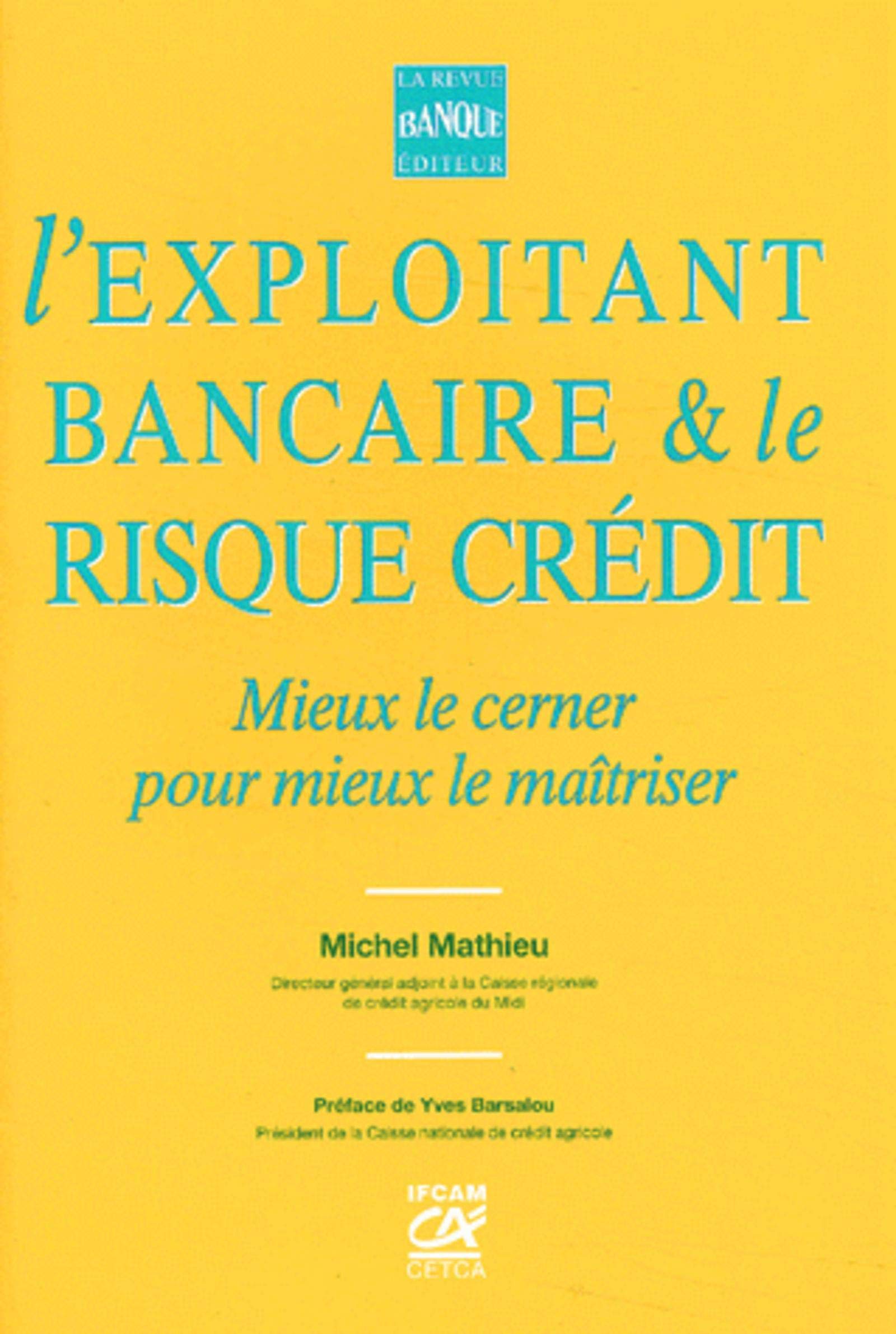 Exploitant bancaire et risque crédit 9782863252246