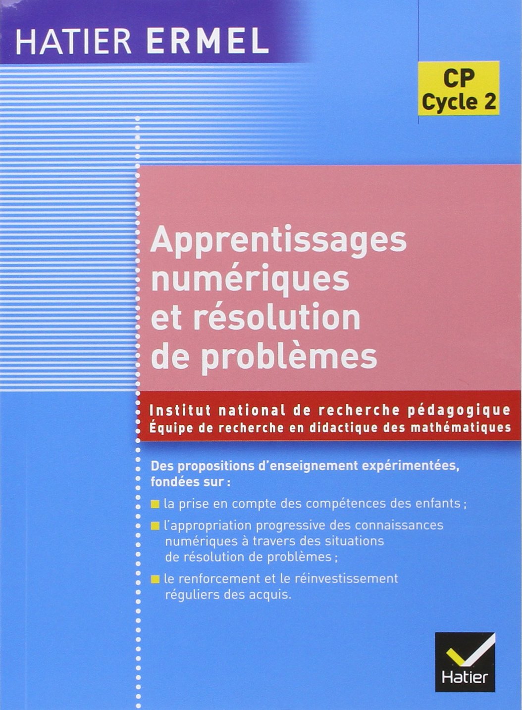 Ermel - Apprentissages numériques et résolution de problèmes CP Ed. 2005 9782218920332
